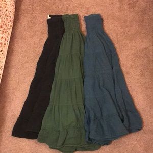 Lot of 3 maxi skirts from Cotton Flower Clothing